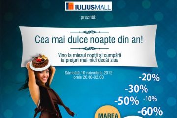 Veniti la miezul noptii la Iulius Mall