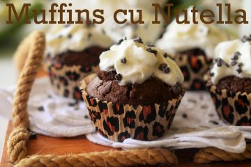 Muffins cu nutella