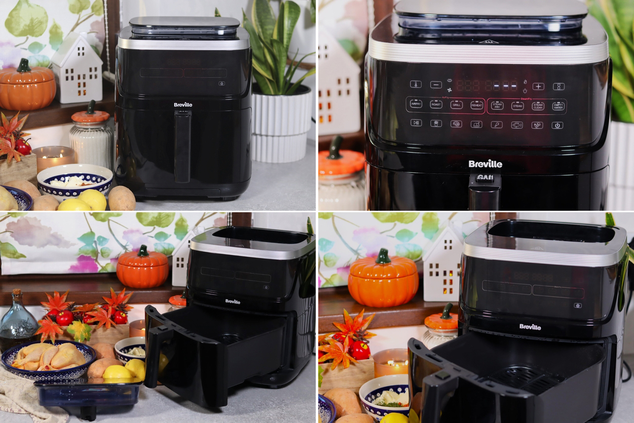 Coquelet - cocosel de padure la airfryer Breville Halo Steam