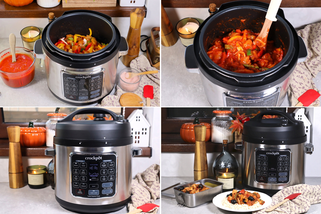 Pui cacciatore la Crockpot 