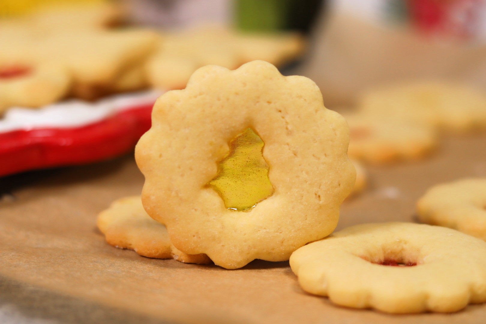 Biscuiti cu vitralii