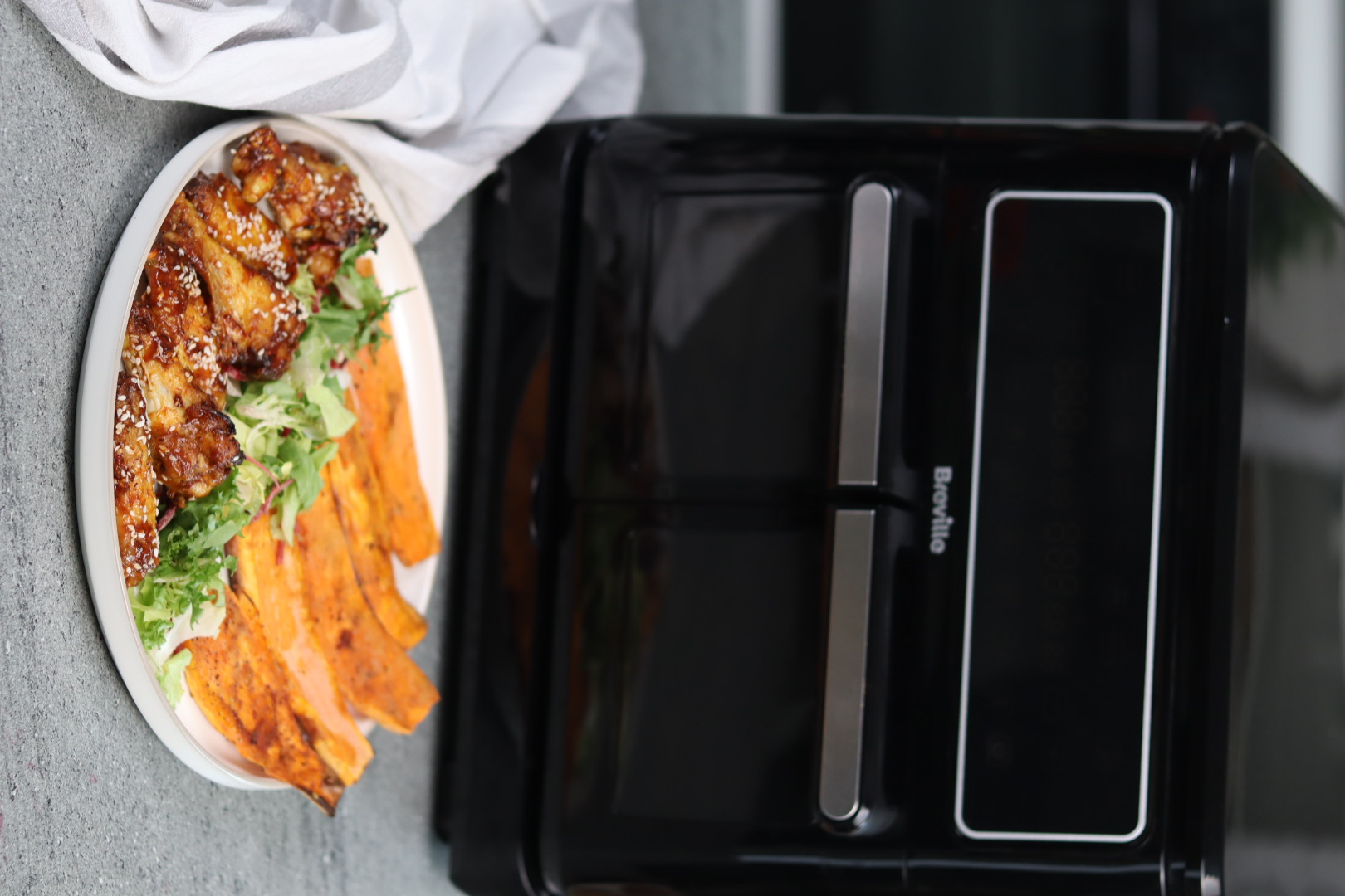 Meniu complet la Airfryer Dublu Breville