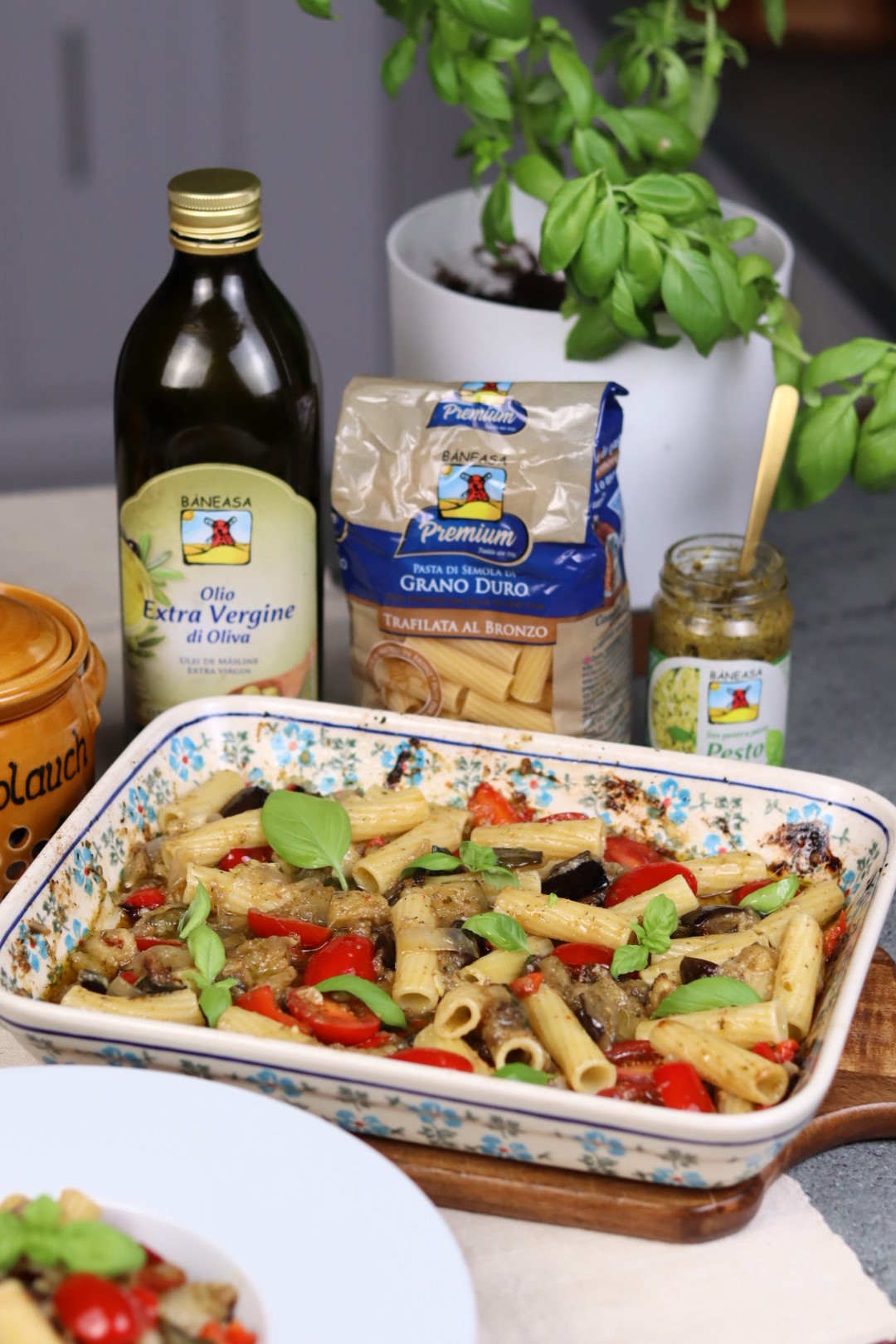 Paste cu legume coapte