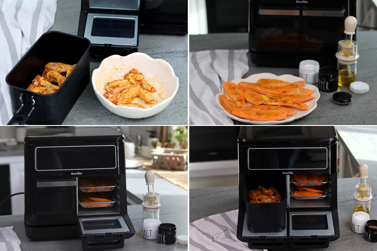 Meniu complet la Airfryer Dublu Breville