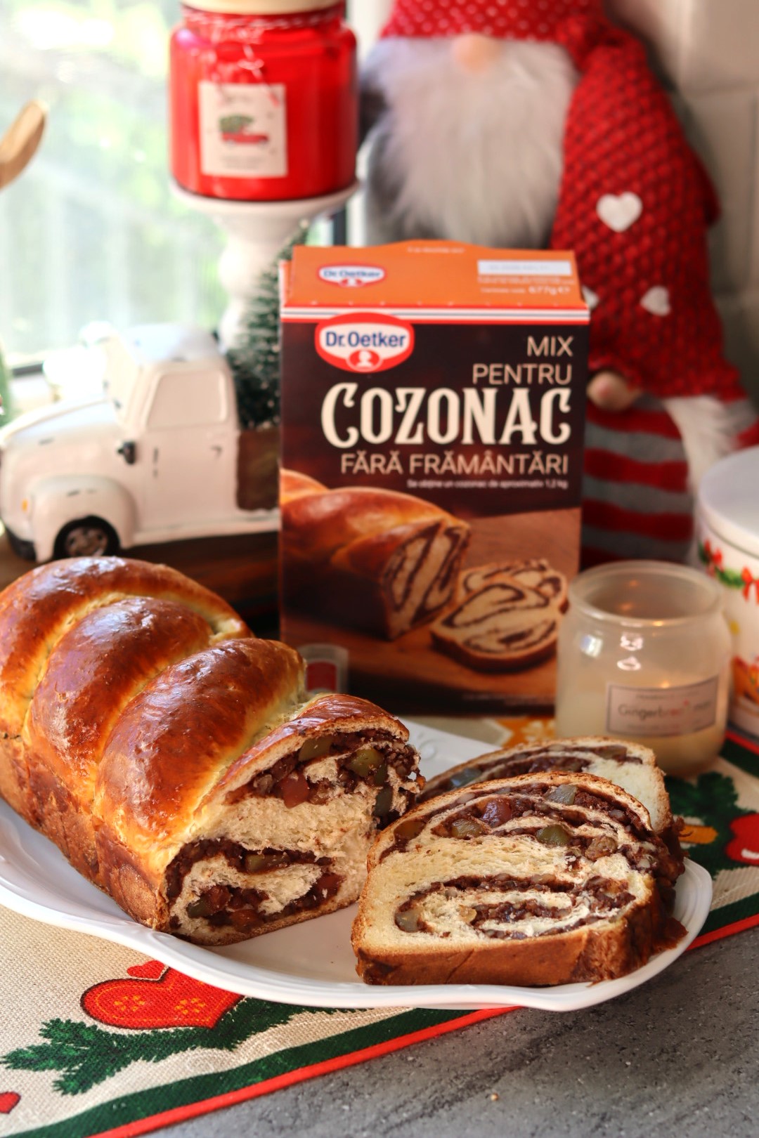 Cozonac fără frământare