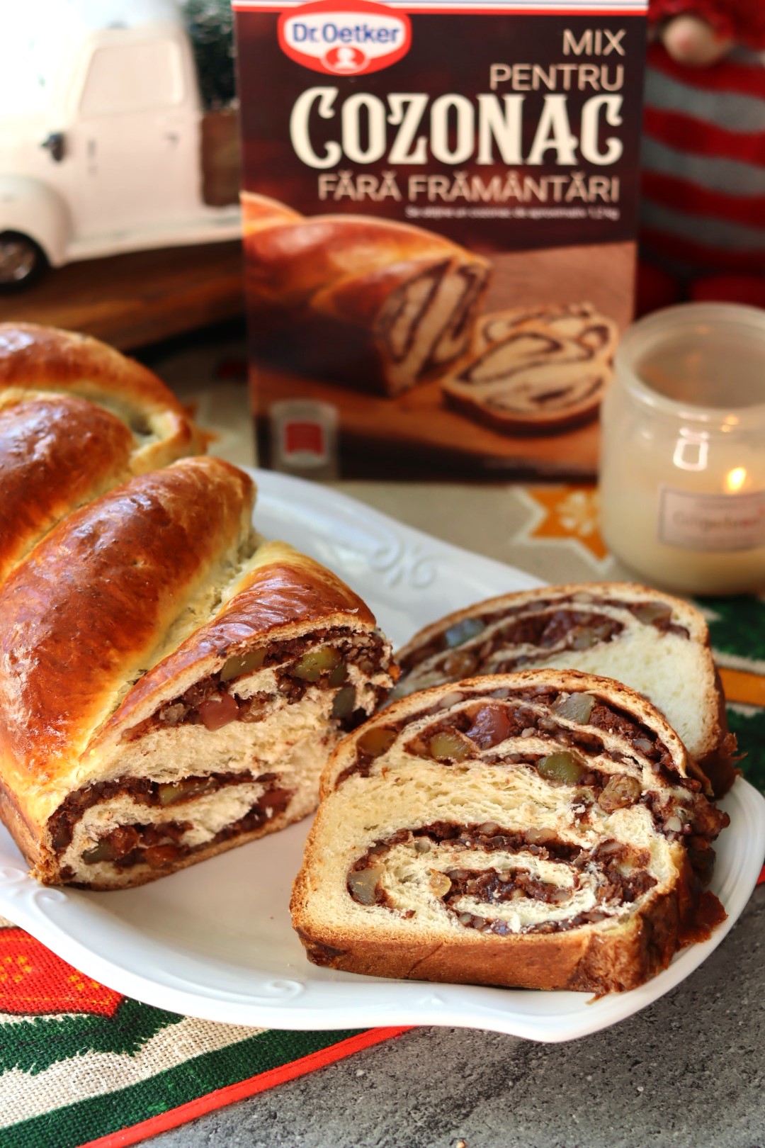 Cozonac fără frământare