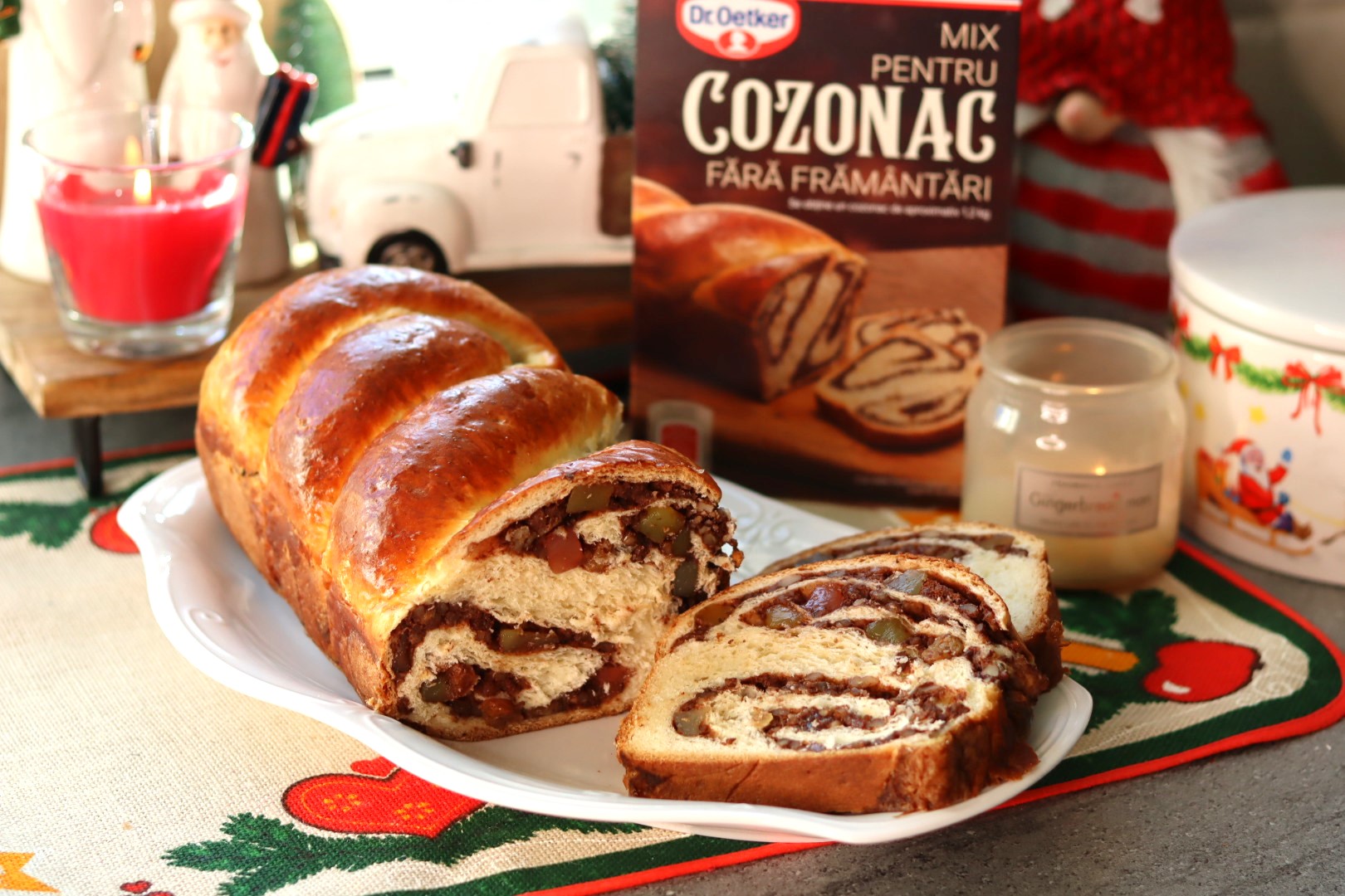 Cozonac fără frământare