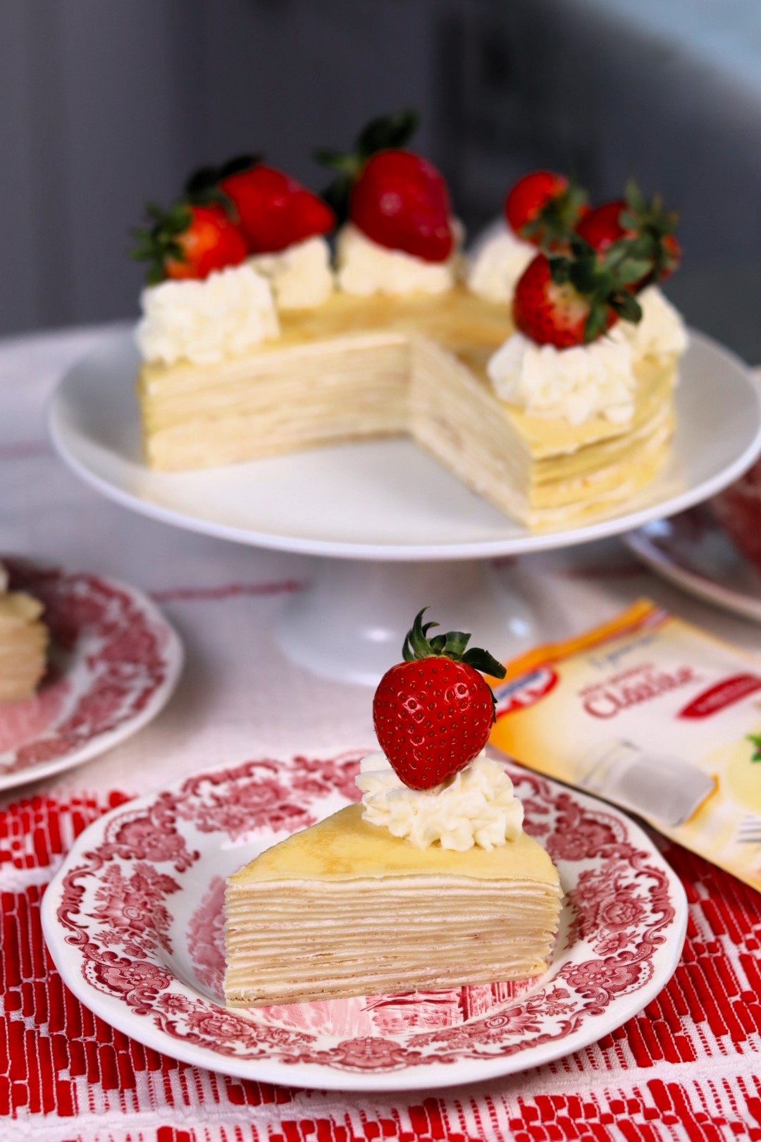 tort de clatite cu mascarpone