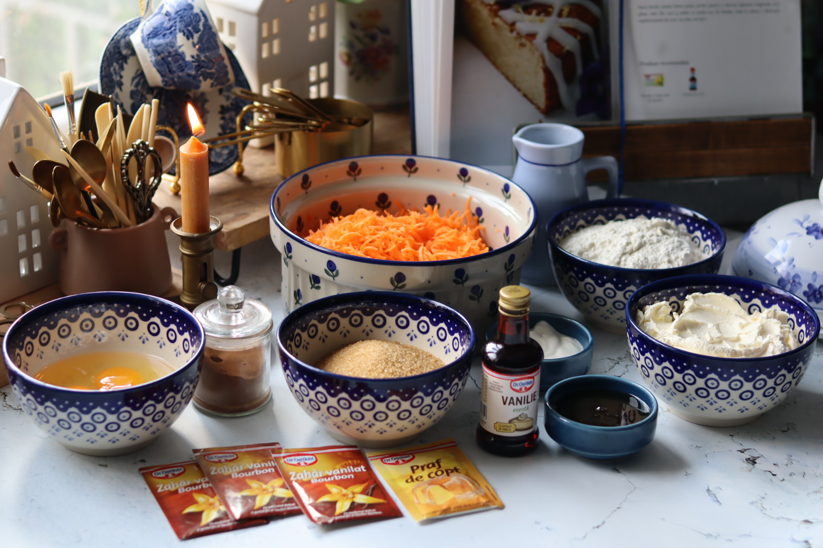 Carrot Cake cu crema de branza 