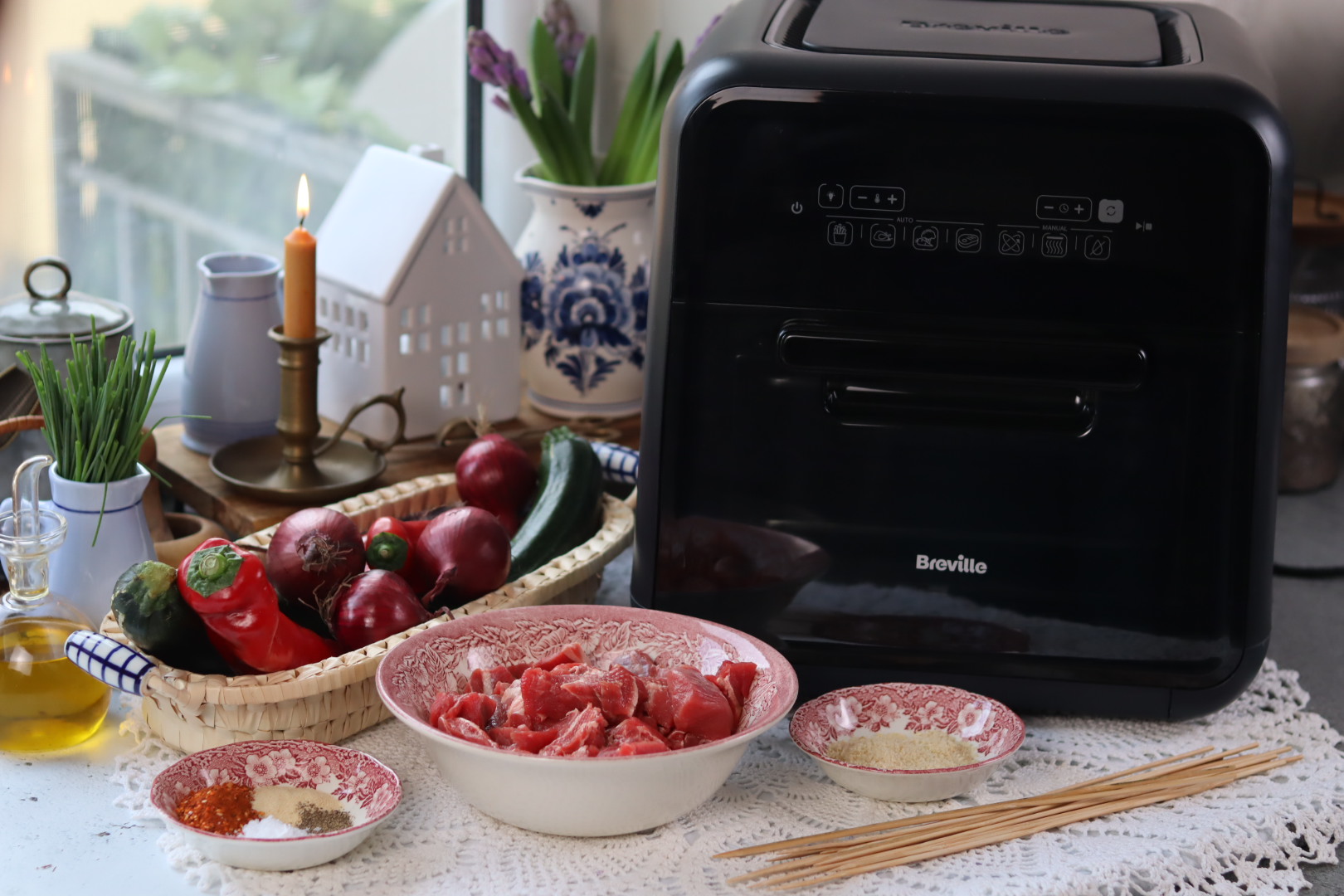 Frigarui de berbecut la airfryer