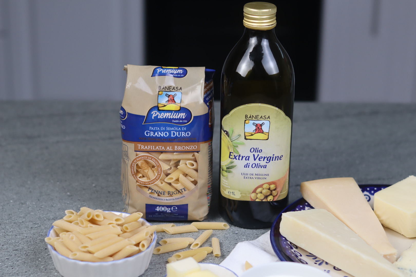 Penne quattro formaggi